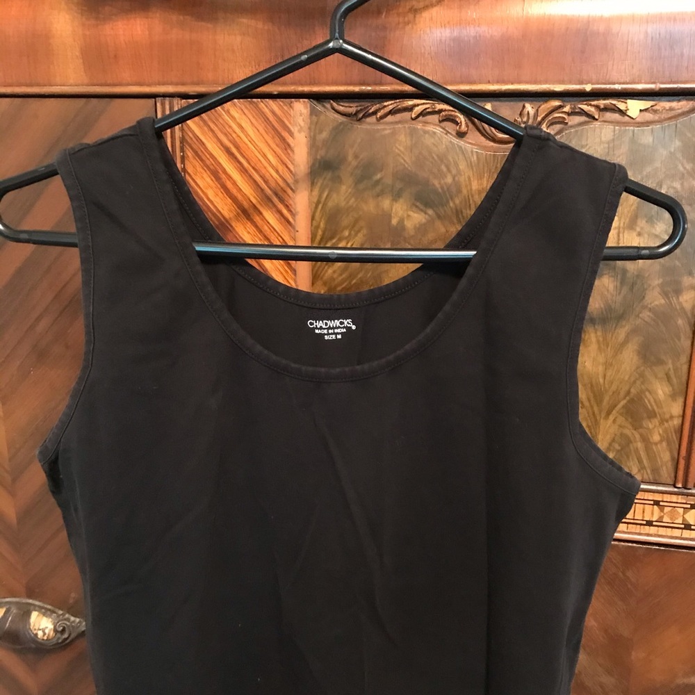 Black Comfortable Sleeveless Dress